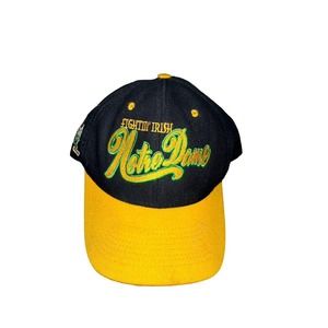 Vintage Notre Dame Fightin' Irish Snapback Hat by Nutmeg